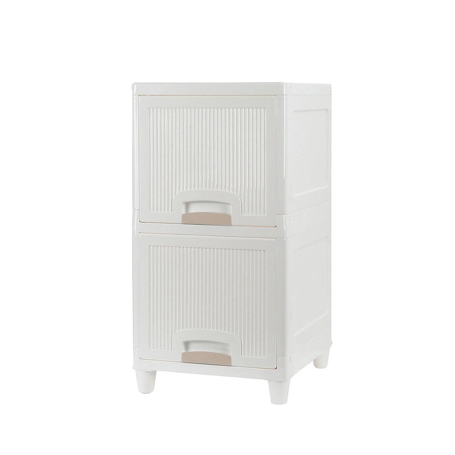 Multipurpose Storage Cabinet, Storage Solutions plastic drawers || Multi Layer Wardrobe Storage Drawers || Foldable Multipurpose Drawer Units For Kitchen, Bathroom, Bedroom, Cloth (2 Layer)