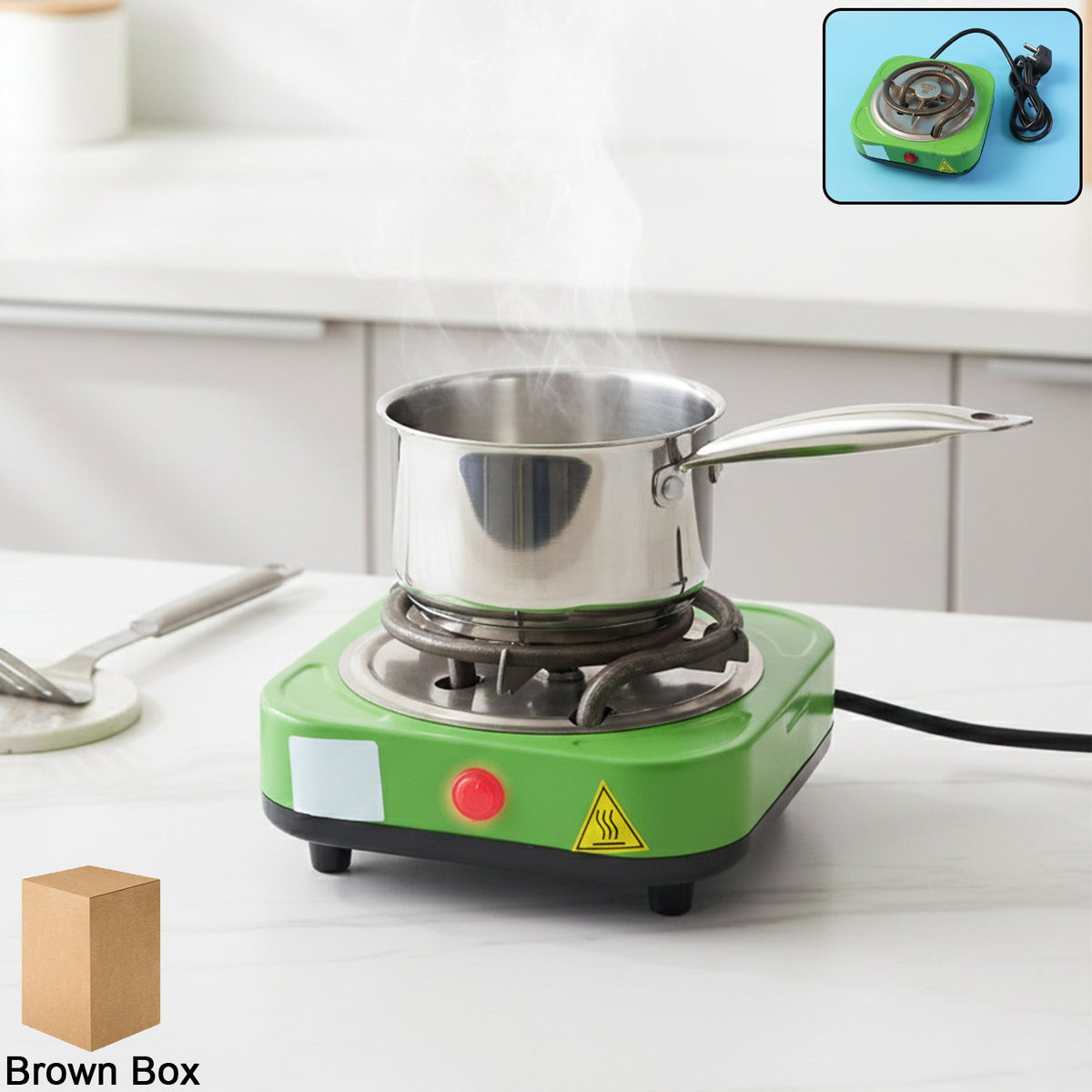 Single-Coil Electric Hot Plate - (1 Pc)
